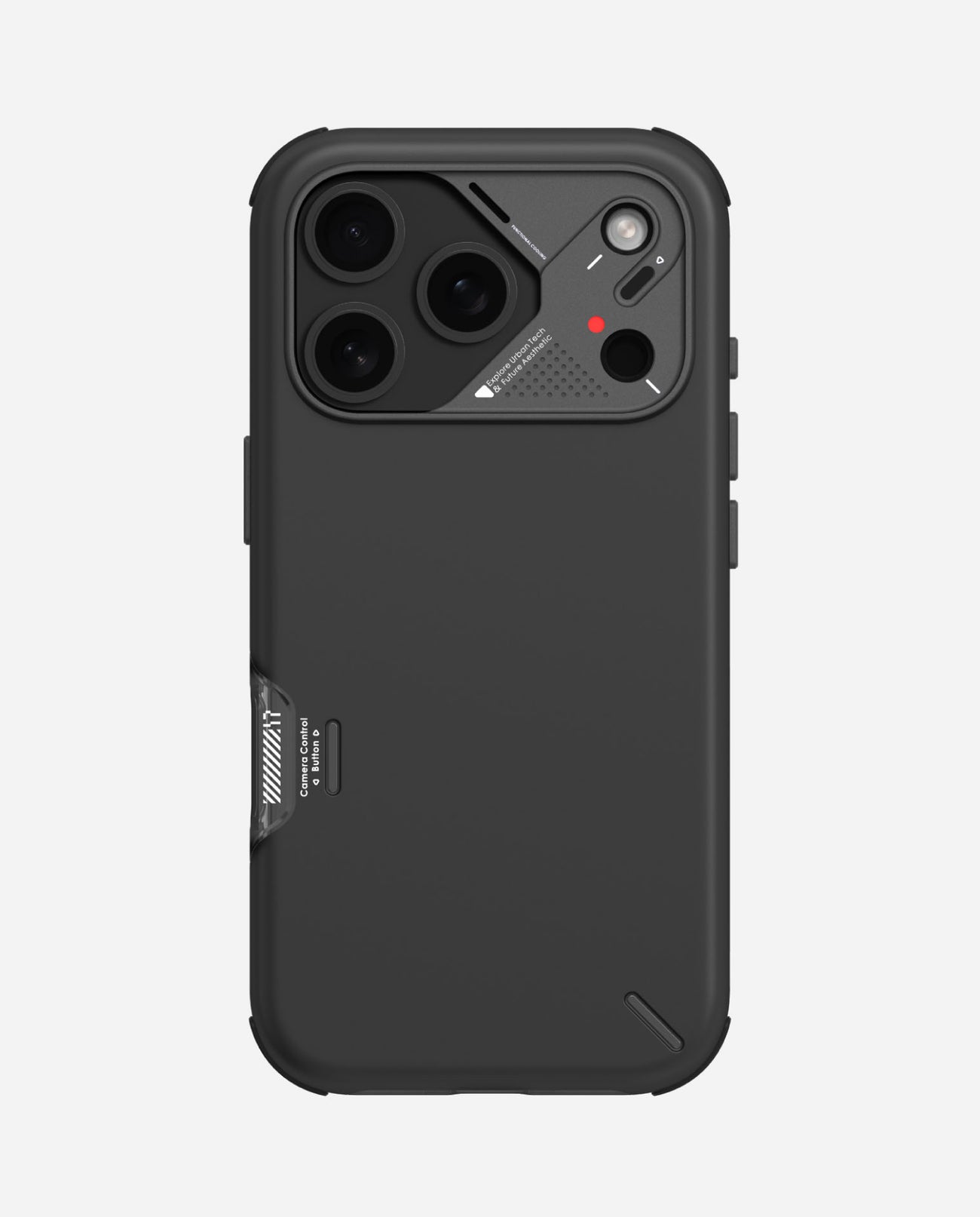 AULUMU A17 Slim Shockproof Case for iPhone 17 Pro Max - Black