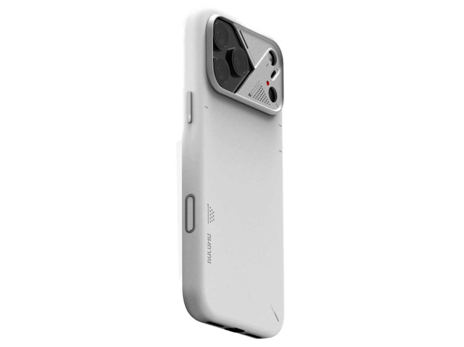 AULUMU A17 Vegan Leather Case for iPhone 17 Pro Max - White