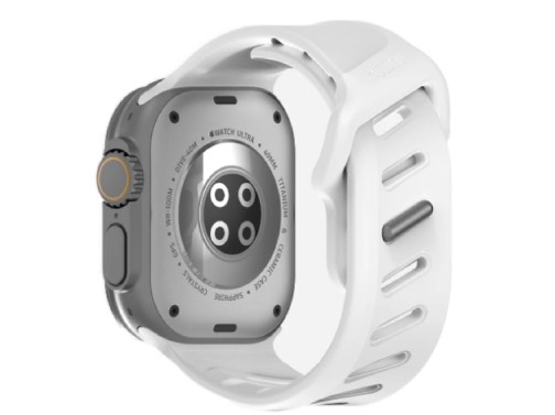 AULUMU A02 Offbeat Sport Band for Apple Watch 44/45/46/49mm - White