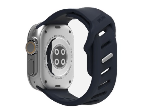 AULUMU A02 Offbeat Sport Band for Apple Watch 44/45/46/49mm- Dark Blue