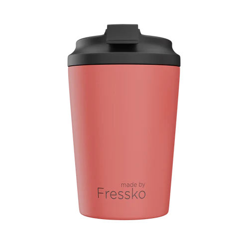 Fressko Camino 340ml / 12oz Cup - Stainless Steel - Coral