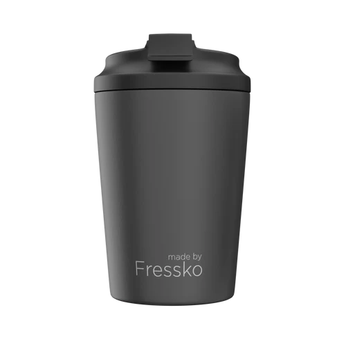 Fressko Bino 227ml / 8oz Cup - Stainless Steel - Coal