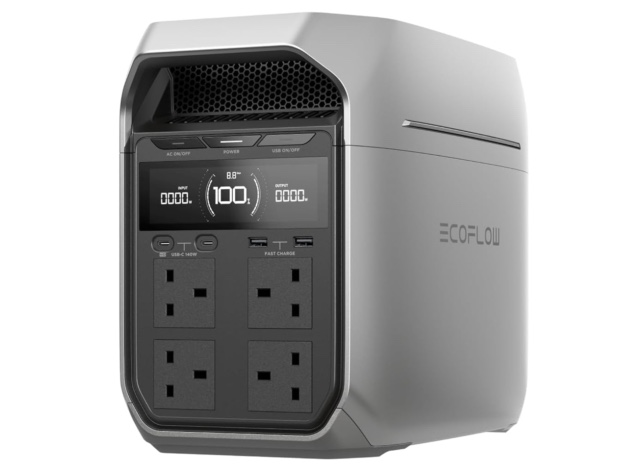 EcoFlow DELTA 3 Max Plus Portable Power Station (2048Wh / 3000W) Surge 6000W