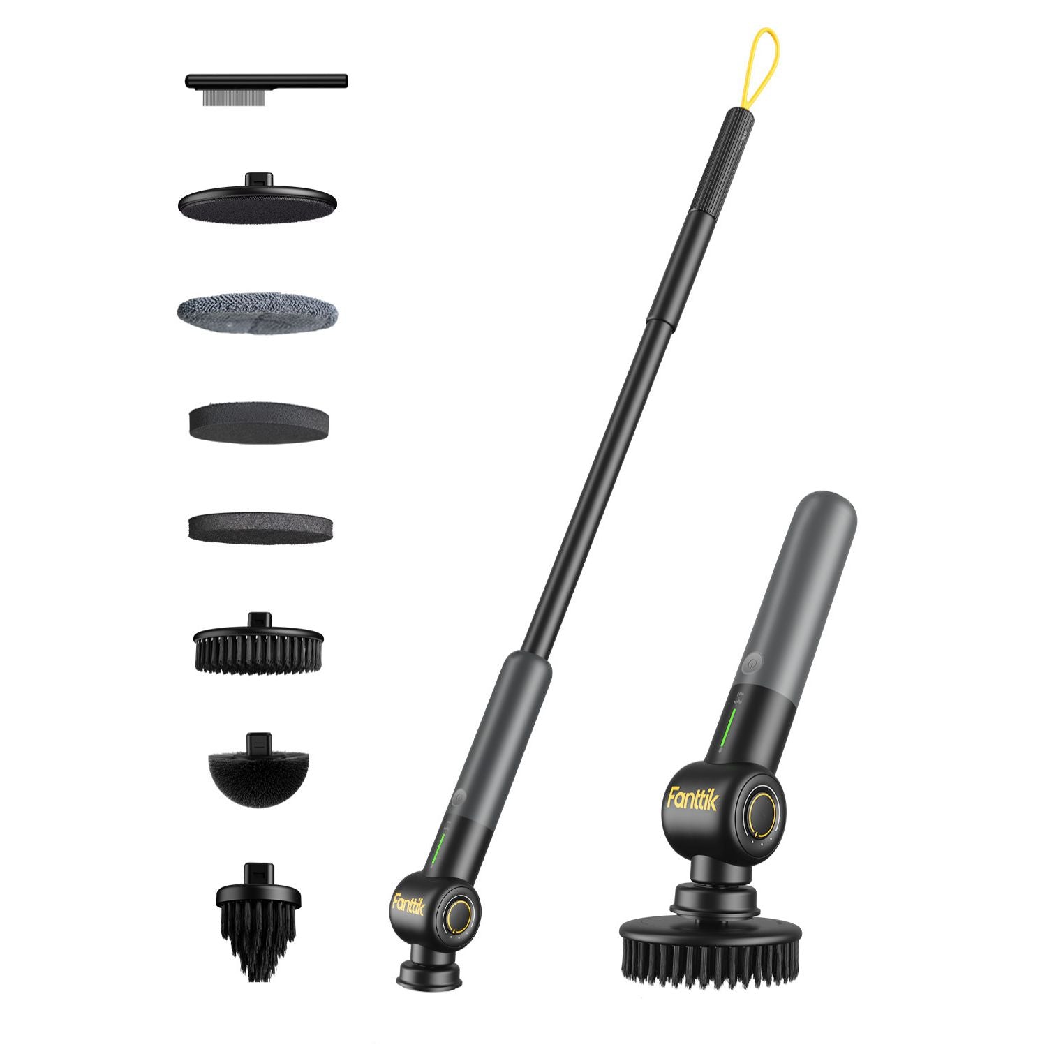 Fanttik G9 Pro Cordless Spin Scrubber - Black