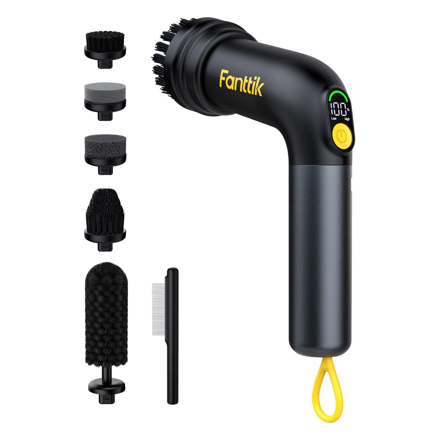 Fanttik G9 Handy Electric Spin Scrubber - Black