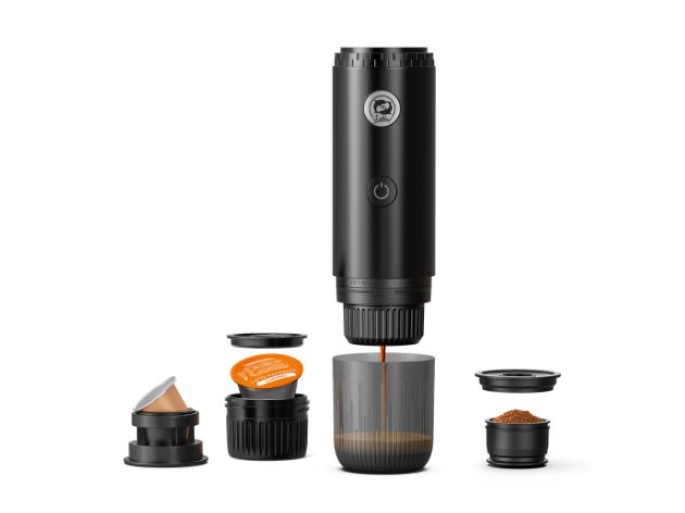 iCafilas Capadeli Travel Espresso Maker - Black