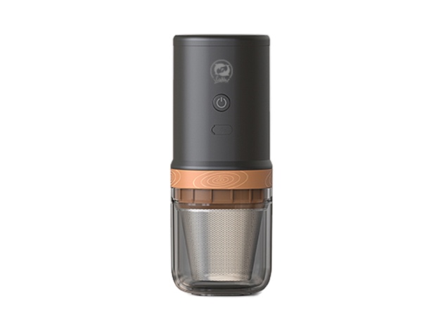 iCafilas Electric Coffee Grinder Coffee Maker - Black