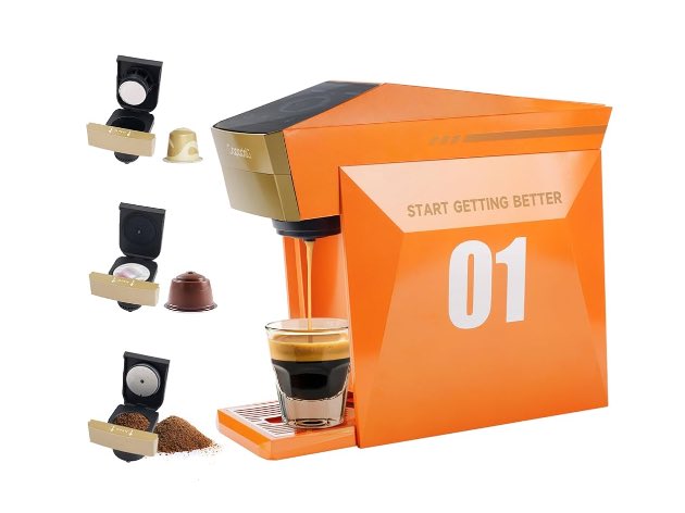 iCafilas Capadeli MAX Coffee Maker - Orange