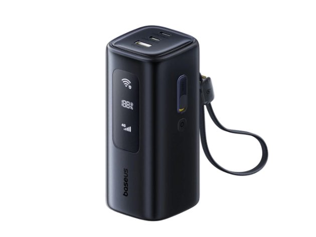 Baseus EnerGeek GX11 MiFi Power Bank 20000mAh 67W - Black