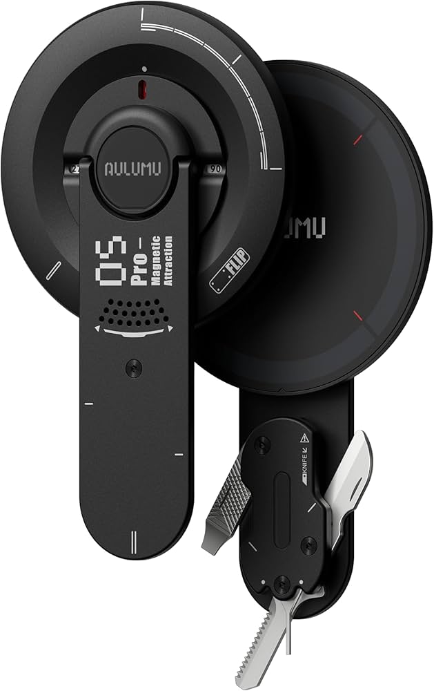 AULUMU G05 Pro Multifunctional Magnetic Phone Stand - Black