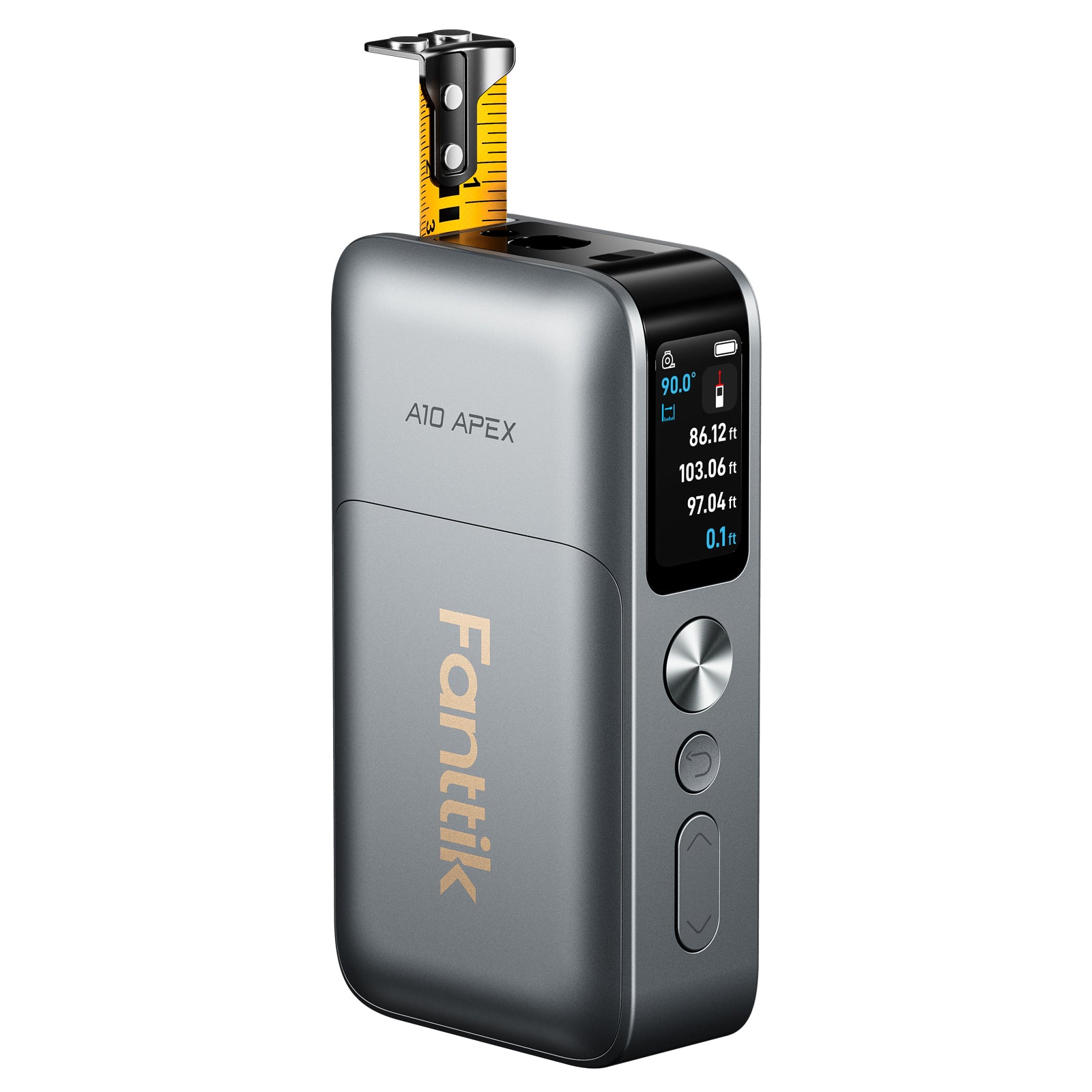 Fanttik A10 Apex 3-in-1 Laser Distance Meter - Black