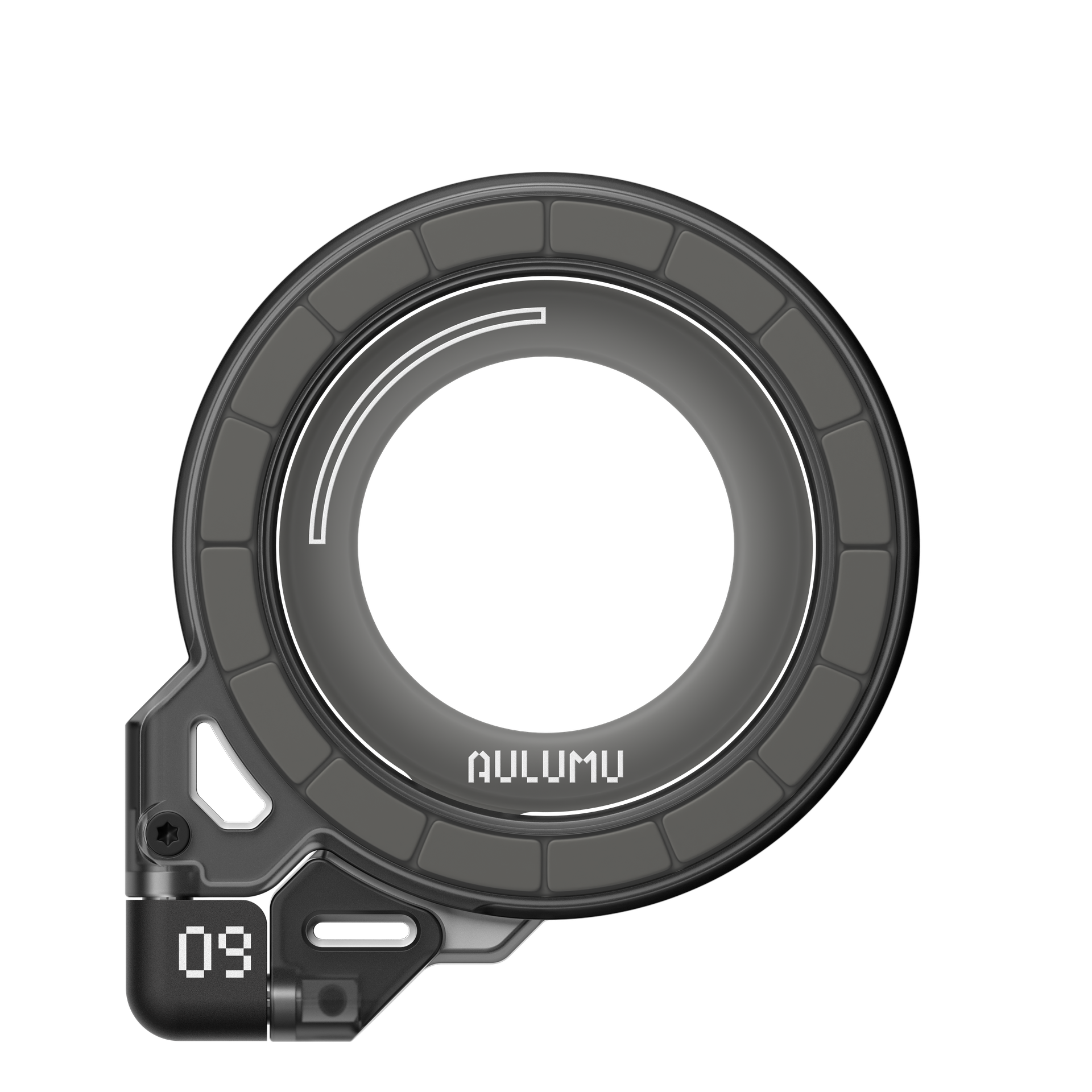 AULUMU G09 Ghost Transparent Infinite 360° Magnetic Stand - Translucent Gray