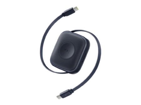 Baseus 100W Retractable PD Fast Charging Cable with Built-in Apple Watch Wireless Charger