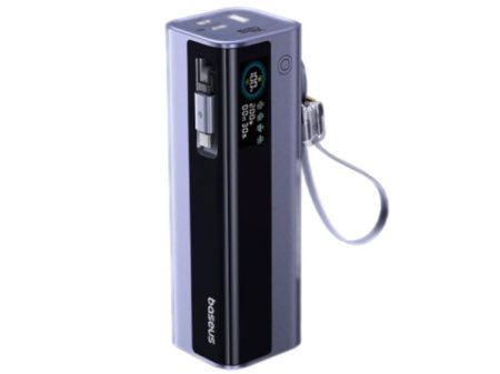 Baseus EnerGeek GR11 Power Bank with Retractable Cable 25000mAh 200W - Space Grey