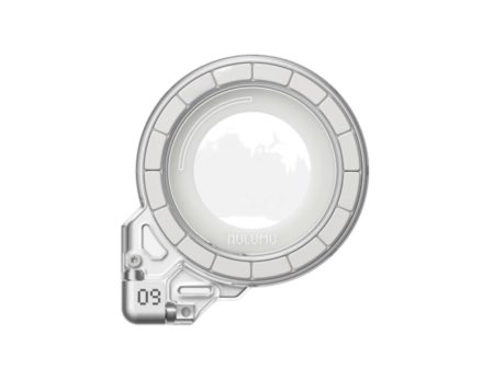 AULUMU G09 Ghost Transparent Infinite 360° Magnetic Stand - Translucent White