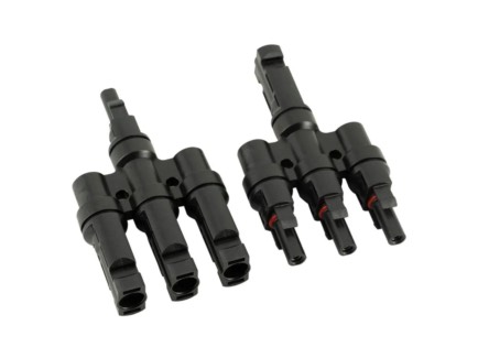 DrkHors Solar MC4 T Branch Connector 3-in-1