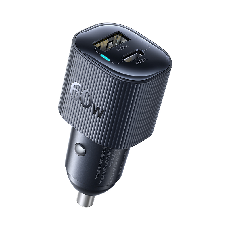 Baseus PrimeTrip VP2 Magnetic Car Charger A+C 60W - Cosmic Black