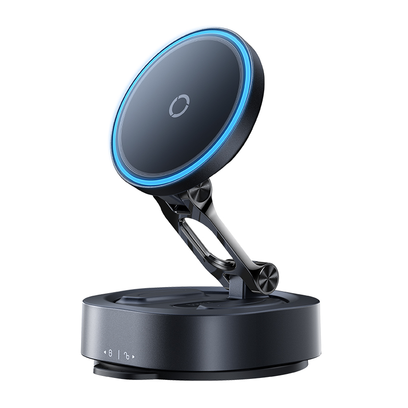 Baseus PrimeTrip VC3 Flex Pro Magnetic Wireless Charging Car Mount Suction Cup Version - Cosmic Black