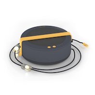 [1030-300-011-002] MPOWERD Luci Warm White 44’ Solar String Lights + Detachable Power Hub -Black