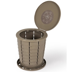 [6927595700716] Naturehike Outdoor folding portable toilet - Khaki