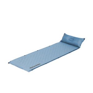 [6927595714362] Naturehike D01- single spliced sleeping mat with pillow - Blue