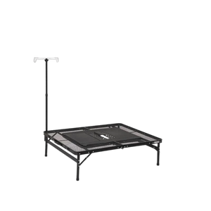 [6927595714522] Naturehike steel mesh folding table - Black