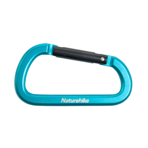 [6927595717011] Naturehike 8cm d-type multifunctional hang buckle without lock - Blue