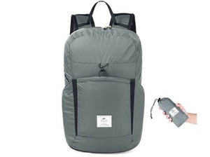 [6927595725085] Naturehike Yunyan Silicone Folding Bag  22L - Grey