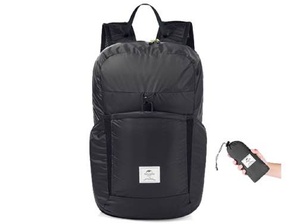[6927595725092] Naturehike Yunyan Silicone Folding Bag  22L - Black