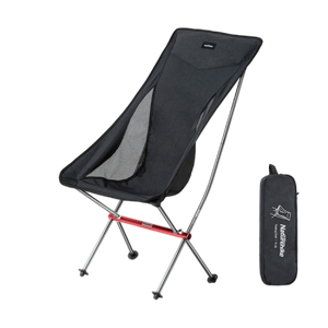 [6927595733608] Naturehike YL06 alu folding moon Chair - Black