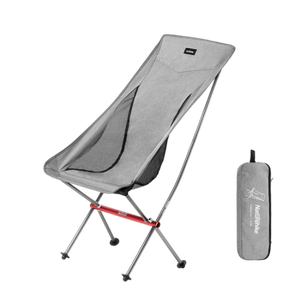 [6927595733615] Naturehike YL06 alu folding moon Chair - Grey