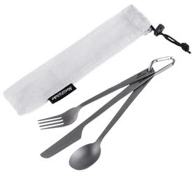 [6927595736739] Naturehike TZD11 Titanium Cutlery Set - (Fork,Spoon and Knife)