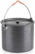 [6927595738276] Naturehike H026 Aluminum Alloy Hanging Pot - Grey (10L)