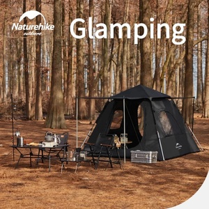 [6927595740767] Naturehike Ango 3 person Automatic tent(with hall pole) - Black