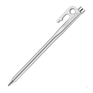[6927595746912] Naturehike Large stainless steel tent peg 20CM - Silver