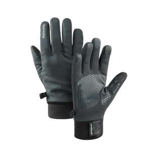 [6927595750520] Naturehike GL05 water repellent soft glove (Medium) - Grey