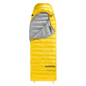 [6927595761717] Naturehike CW400 mummy goose down sleeping Bag (Large) - Yellow