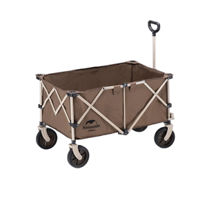 [6927595761816] Naturehike TC02 four-way folding trolley - Brown