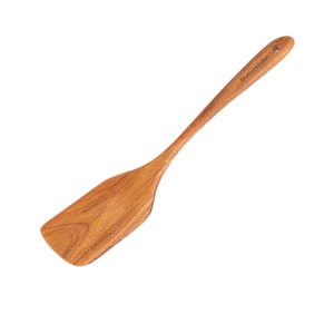 [6927595763339] Naturehike Solid wood Spoon set square curved Shovel - Light Brown