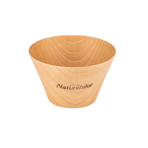 [6927595763346] Naturehike Solid wood bowl Wooden - Khaki