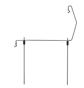 [6927595763674] Naturehike Camping iron hanging lamp stand - Black