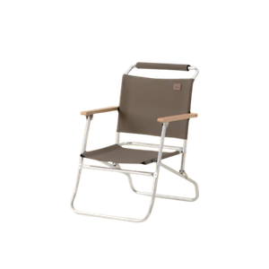 [6927595771563] Naturehike Aluminum alloy louvre Chair - low-Brown