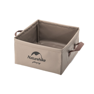 [6927595771679] Naturehike H030 Foldable Square Bucket - Light Brown (13L)