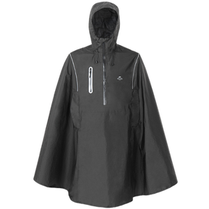 [6927595772492] Naturehike Magic hooded riding raincoat (Medium) - Black