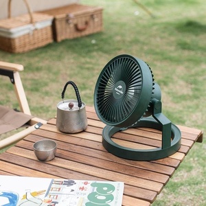 [6927595784426] Naturehike Outdoor lighting electric fan - Forest Green