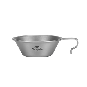 [6927595788141] Naturehike hanging Ttitanium bowl 300ml - Silver