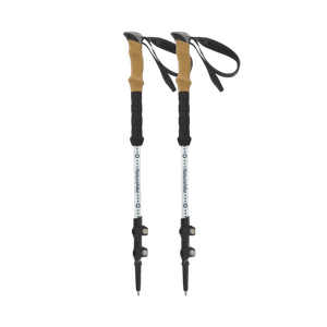 [6975641886259] Naturehike Lingfeng Three Section Aluminum Alloy Trekking Poles (2pcs) White