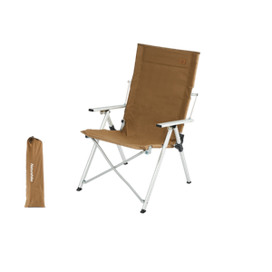 [6975641886969] Naturehike TY03 Plus Aluminum Alloy Quick Folding Recliner Dark Brown