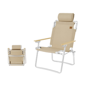 [6975641888857] Naturehike TY11 outdoor adjustable bolster Chair - Khaki