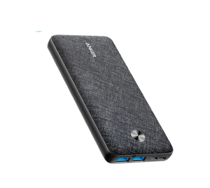 [A1229H11] Anker PowerCore Metro Slim 10000 - Black Fabric